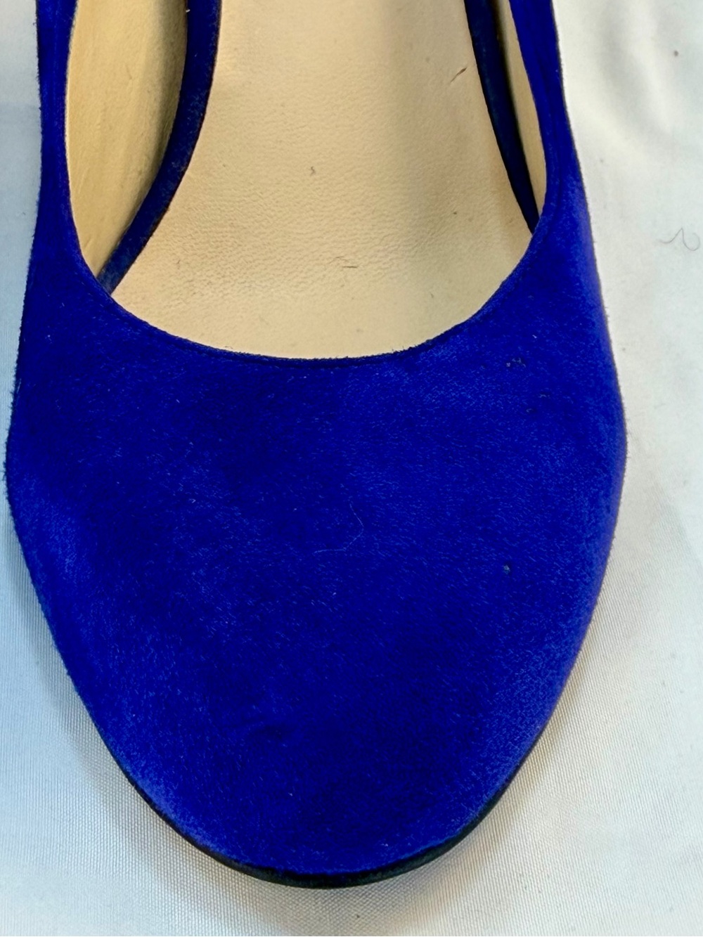 Nine West Royal Blue Suede Pumps - Picture 3 of 14